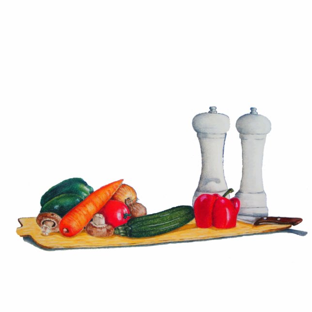 STILL ART MIXED VEGATABLES MAGNET FOTOSKULPTUR MAGNET (Vorne)