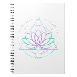 Still I Bloom Neon Lotus Journal Notizblock
