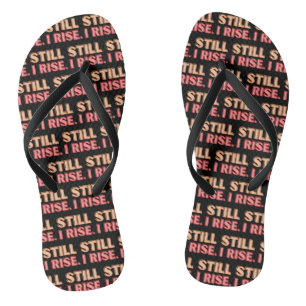 Still I Rise Flip Flops Paar