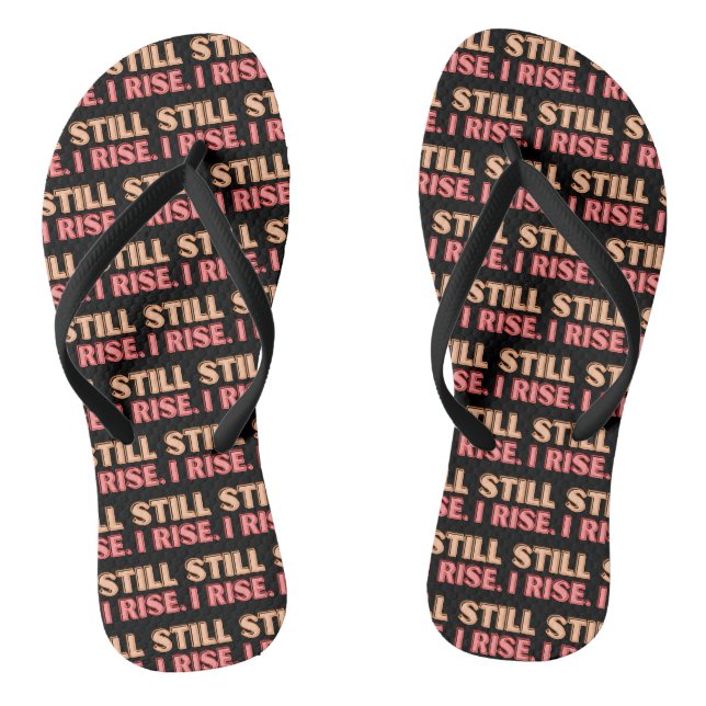 Still I Rise Paar Flip Flops (Fußbett)