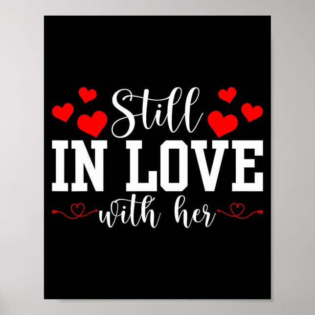 Still In Love With Her - Too Tired To Train A New  Poster (Vorne)