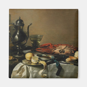 Still Life, 1643 (Öl auf Tafel) Magnet
