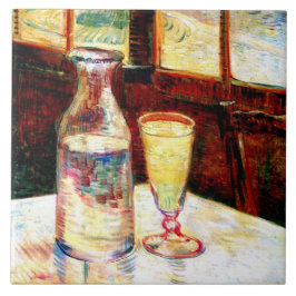 Still Life Absinthe Van Gogh Fine Art Fliese