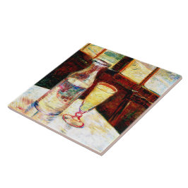 Still Life Absinthe Van Gogh Fine Art Fliese