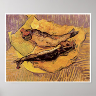 Still Life Bloaters and Knolic von Vincent van Gog Poster