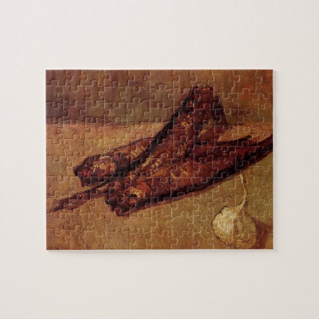 Still Life Bloaters and Knolic von Vincent van Gog Puzzle (Horizontal)
