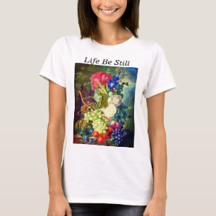 Still Life Blume, Fruchtwasserfarbe von Jan van Os T-Shirt