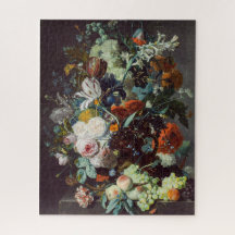Still Life Blume und Obst von Jan van Huysum