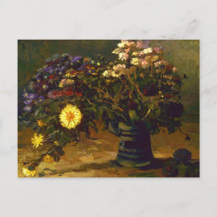 Still Life Bouquet von Daisies Van Gogh Fine Art Postkarte