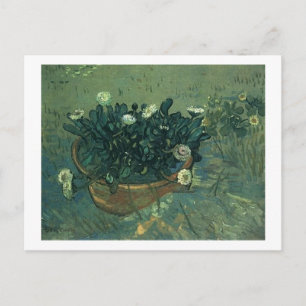 Still Life Bowl mit Daisies Van Gogh Fine Art Postkarte
