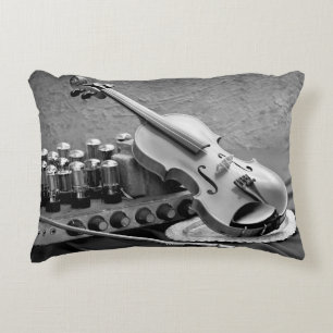 Still life fine art photography on musician techno dekokissen