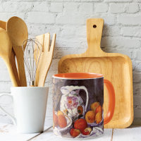 Still Life Fruit Pitcher Cezanne