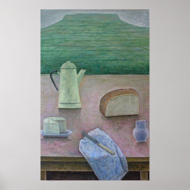 Still Life mit Wensleydale Käse 2013 Poster (Vorne)