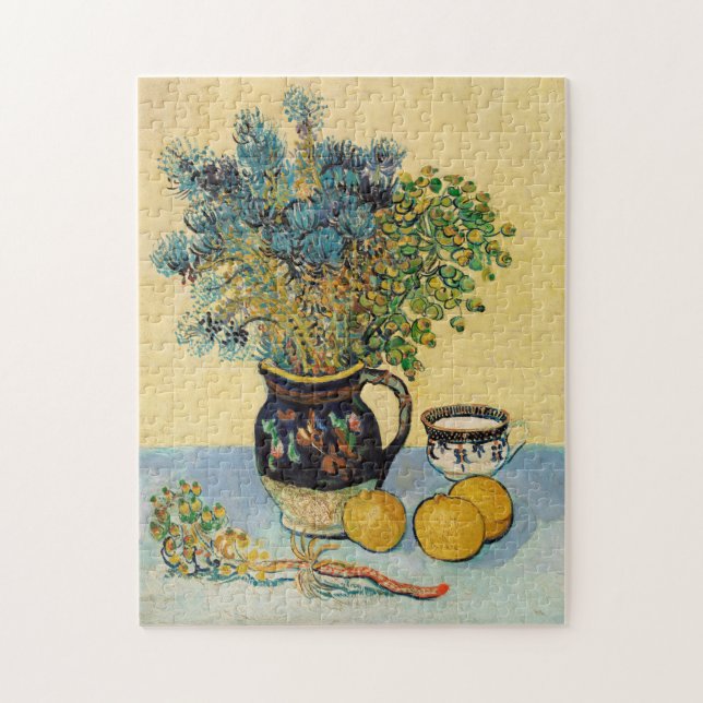 Still Life Nature Morte Vincent van Gogh Gemälde Puzzle (Vertikal)