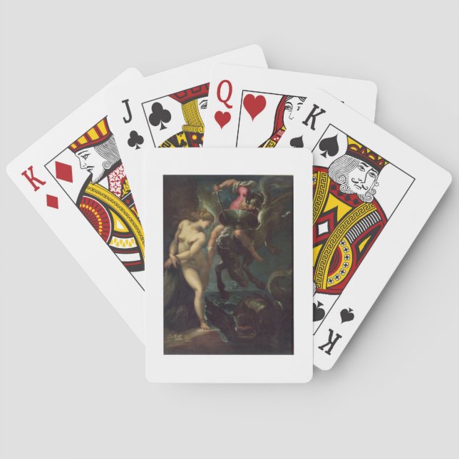 Still Life of Fish, C.1670-80 (Oil on canvas) Spielkarten (Rückseite)