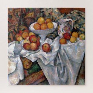Still Life Orange - Paul Cezanne Malerei Art Puzzle