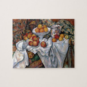 Still Life Orange - Paul Cezanne Malerei Art Puzzle