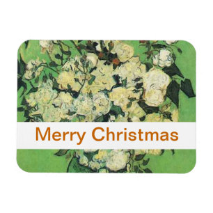 Still Life - Rosa in einer Vase. Magnet