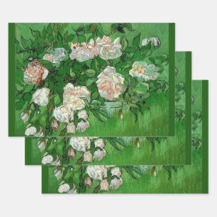 Still Life: Roses von Vincent van Gogh Geschenkpapier Set