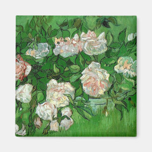 Still Life: Roses von Vincent van Gogh Magnet