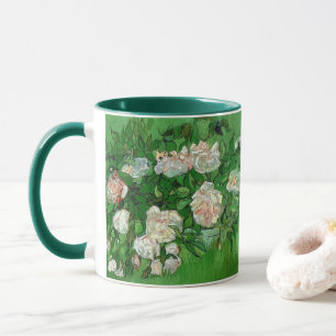 Still Life: Roses von Vincent van Gogh Tasse
