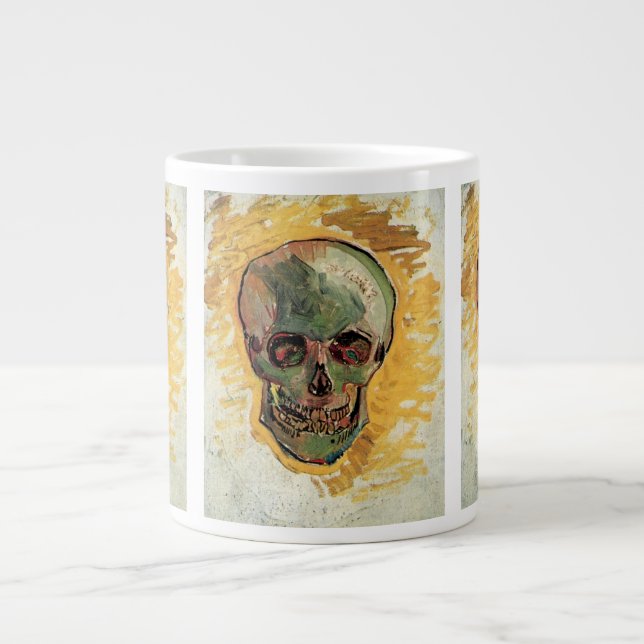 Still Life Skull von Vincent van Gogh Jumbo-Tasse (Vorderseite)