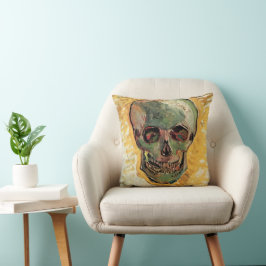 Still Life Skull von Vincent van Gogh Kissen