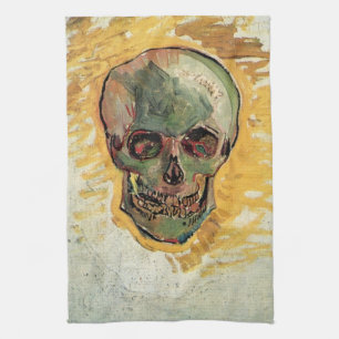 Still Life Skull von Vincent van Gogh Küchentuch