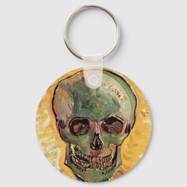 Still Life Skull von Vincent van Gogh Schlüsselanhänger (Vorderseite)