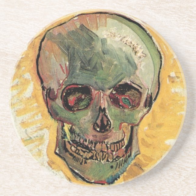 Still Life Skull von Vincent van Gogh Untersetzer (Vorne)