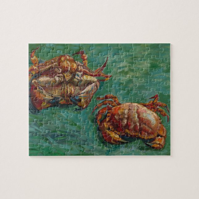 Still Life Two Crabs von Vincent van Gogh Puzzle (Horizontal)