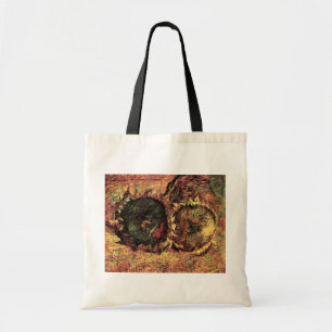 Still Life Two Cut Sonnenblumen von Vincent van Go Tragetasche
