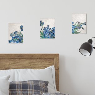 Still Life Vase mit Irisch von Vincent van Gogh Bilderwand Sets