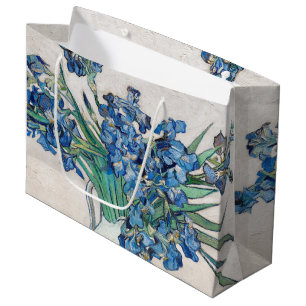 Still Life Vase mit Irisch von Vincent van Gogh Große Geschenktüte