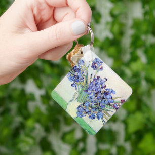 Still Life Vase mit Irisch von Vincent van Gogh Schlüsselanhänger