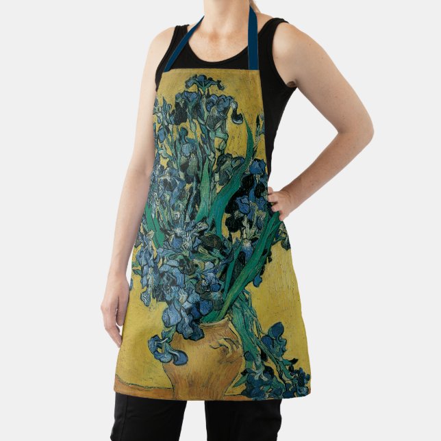 Still Life Vase mit Irisch von Vincent van Gogh Schürze (InSitu)