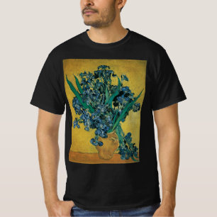 Still Life Vase mit Irisch von Vincent van Gogh T-Shirt