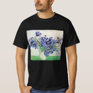 Still Life Vase mit Irisch von Vincent van Gogh T-Shirt