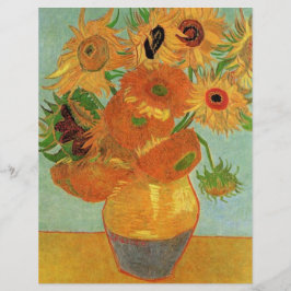 Still Life Vase mit zwölf Sonnenblumen von Van Gog