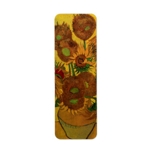 Still Life Vase w 15 Sonnenblumen Vincent van Gogh