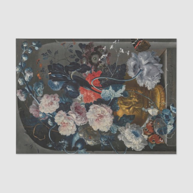 Still Life von Johann Baptist Drechsler Seidenpapier (Vorderseite)