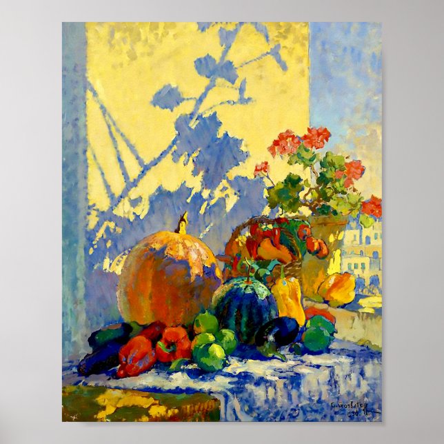 Still Life von Konstantin Gorbatov Poster (Vorne)
