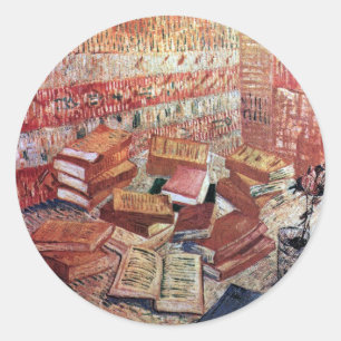 Still Life von Vincent van Gogh 1887 Runder Aufkleber