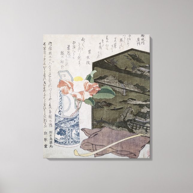 Still Life with a Camelia, c.1820 Leinwanddruck (Vorderseite)