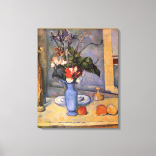 Still Life with Blue Vase von Paul Cezanne Leinwanddruck