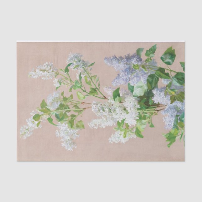 Still Life with Blume (2) von Jean Benner Seidenpapier (Vorderseite)