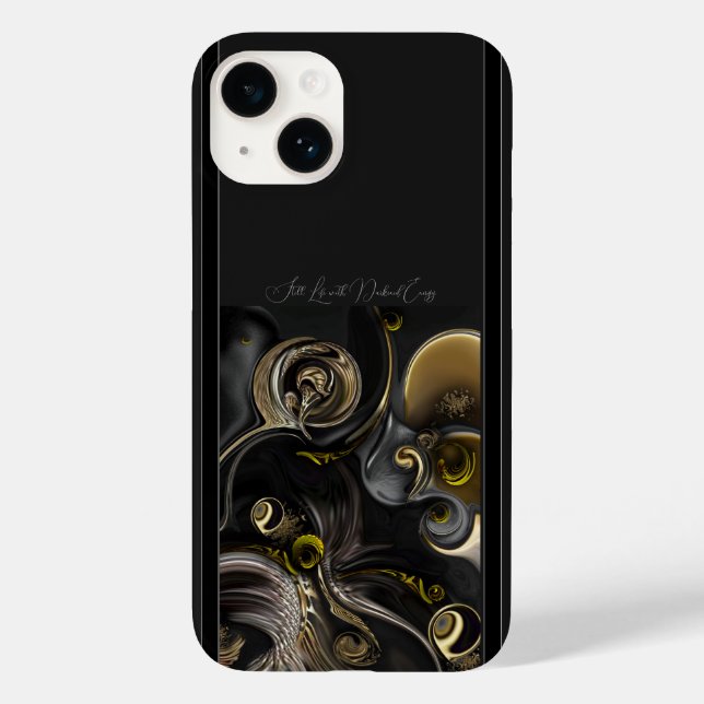 "Still Life with Darkned Energy", iPhone 14 Case (Rückseite)