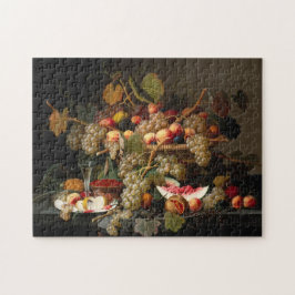 Still life with fruit painting puzzle
