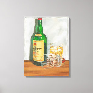 Still Life with Scotch von Jennifer Goldberger Leinwanddruck