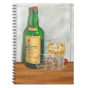 Still Life with Scotch von Jennifer Goldberger Notizblock